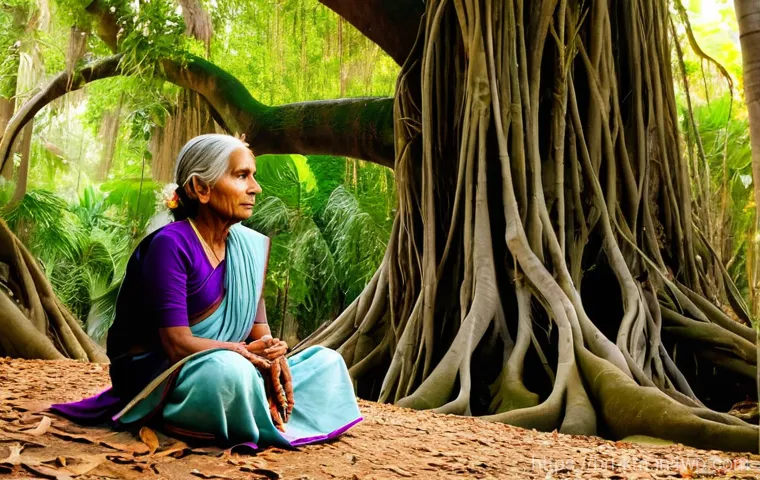 애니미즘과 공동체 회복의 사례 - The Ancestral Embrace of Living Nature**
A captivating image illustrating ancestral wisdom and a sp...